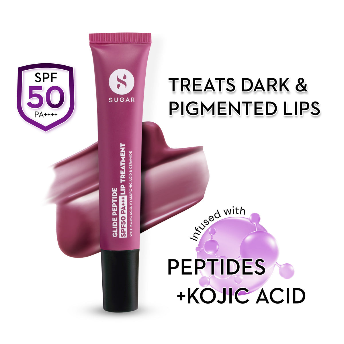 SUGAR GLIDE Peptide SPF 50 PA+++ Lip Treatment