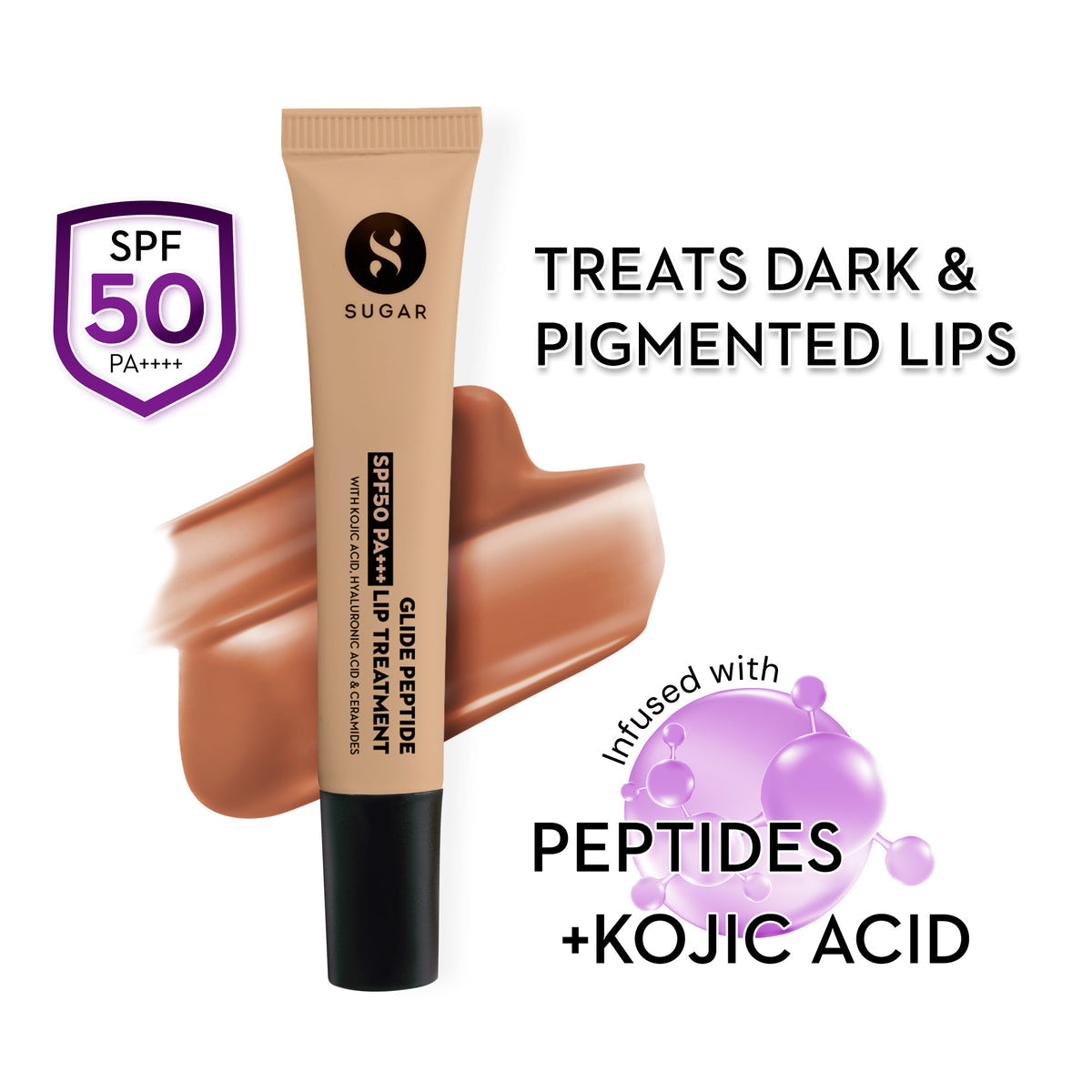 SUGAR GLIDE Peptide SPF 50 PA+++ Lip Treatment