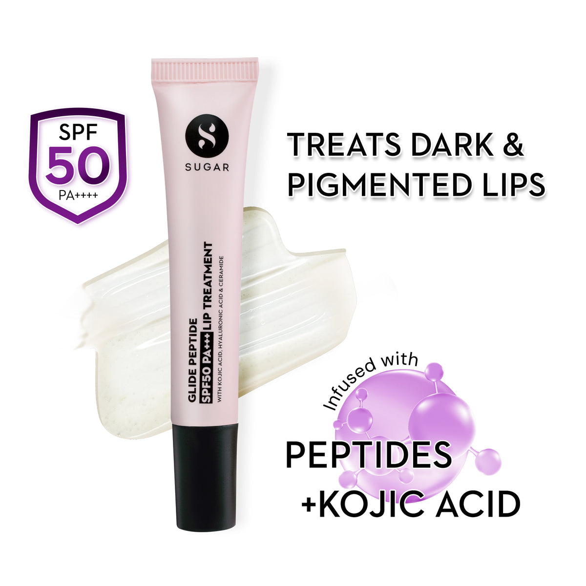 SUGAR GLIDE Peptide SPF 50 PA+++ Lip Treatment