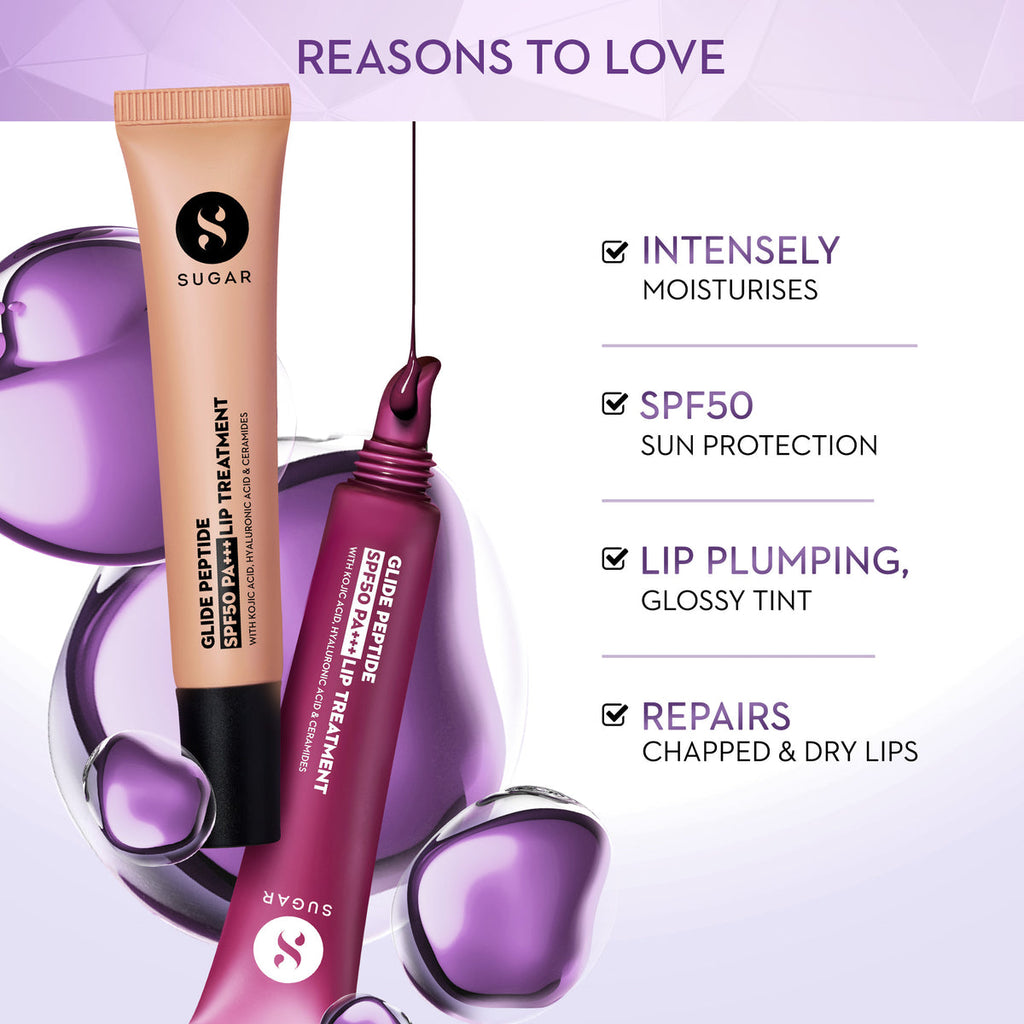SUGAR GLIDE Peptide SPF 50 PA+++ Lip Treatment