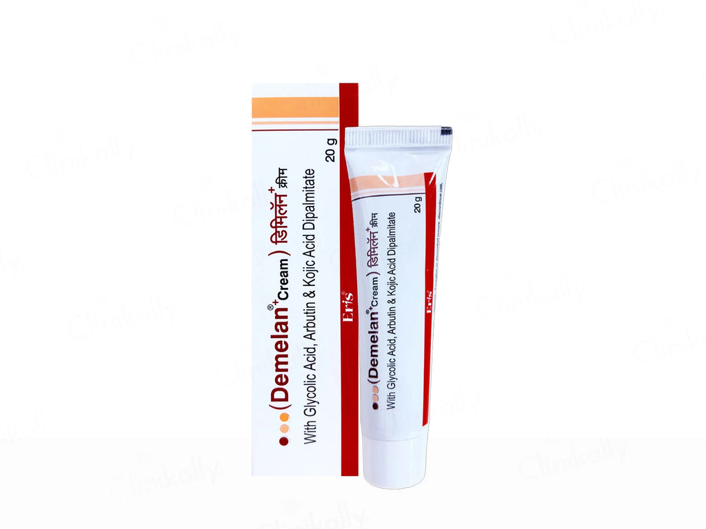 Demelan Cream – Glycolic Acid, Arbutin & Kojic Acid Dipalmitat