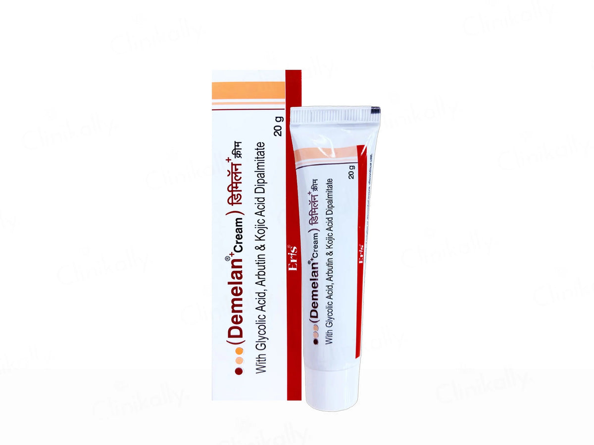 Demelan Cream – Glycolic Acid, Arbutin & Kojic Acid Dipalmitat