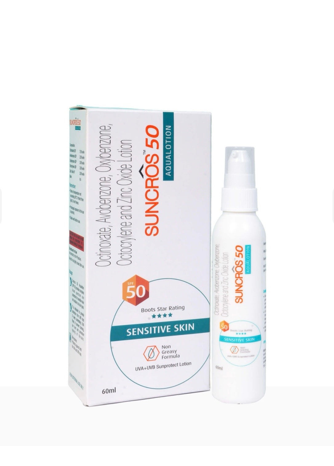 Suncros 50 Sunscreen – 60 ml