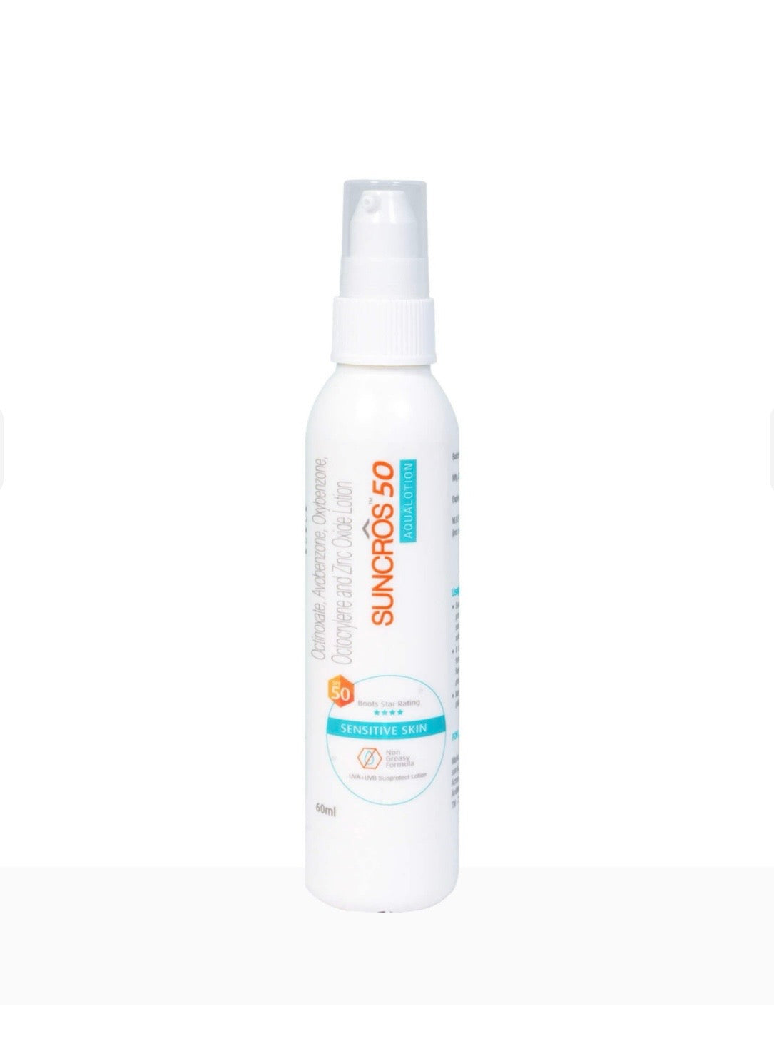 Suncros 50 Sunscreen – 60 ml