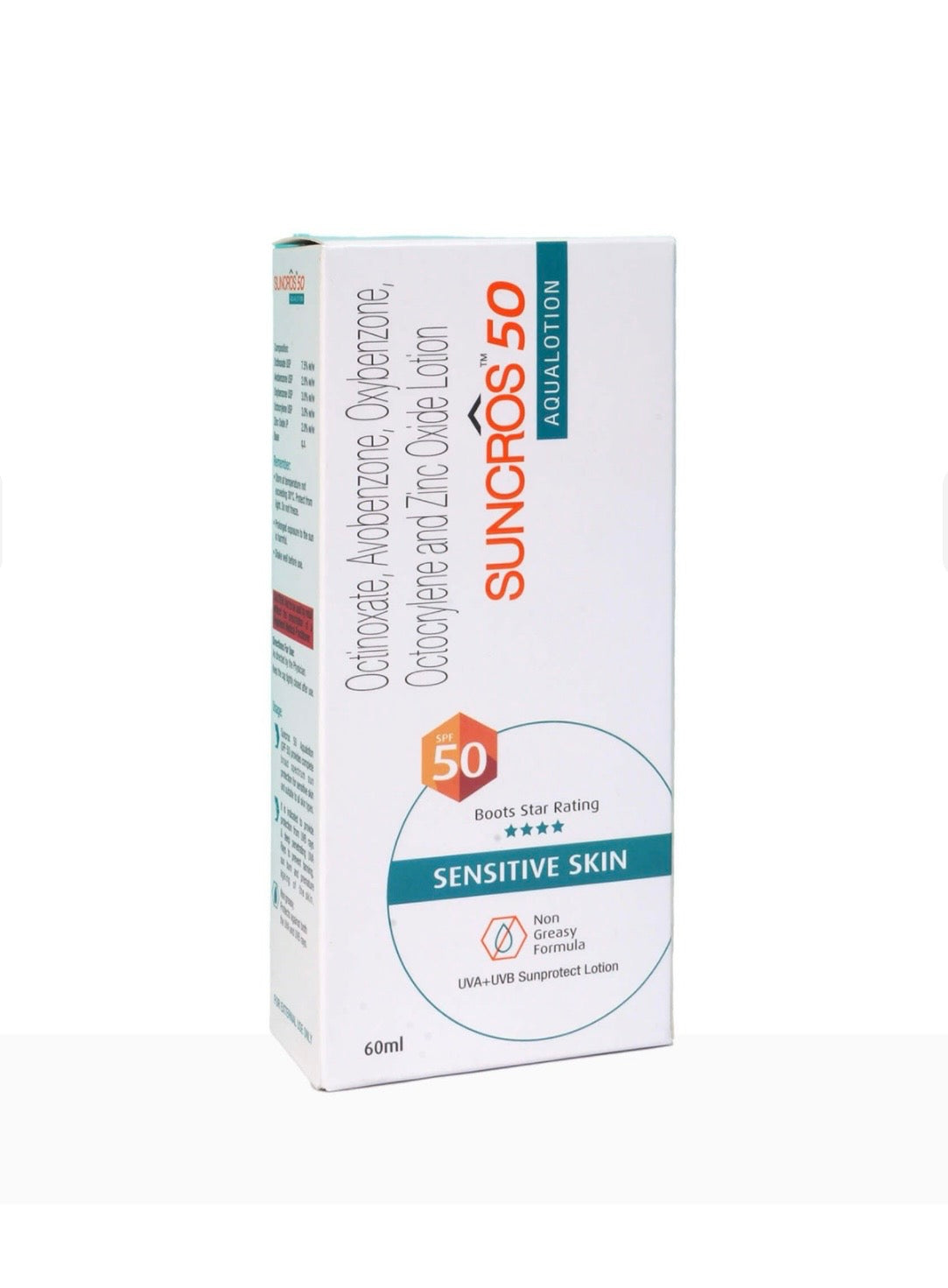 Suncros 50 Sunscreen – 60 ml