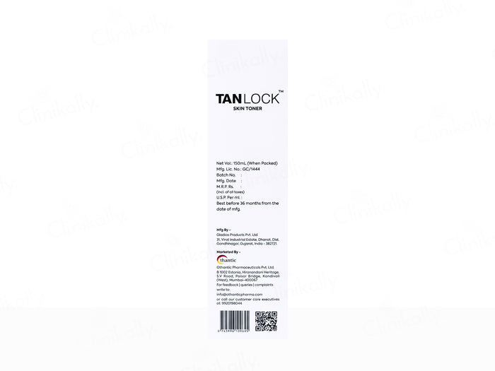 Tanlock Exfoliating Skin Brightening Toner
