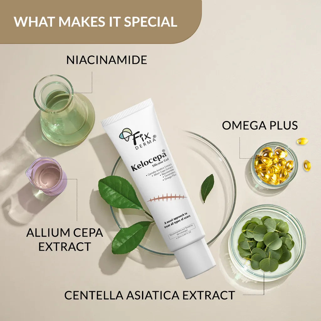 Kelocepa silicone scar gel