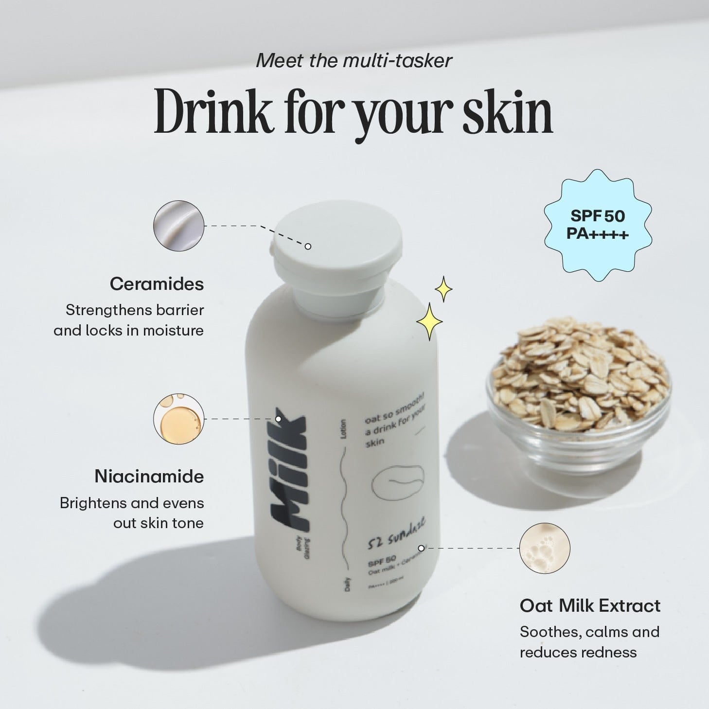 52 Sundaze SPF 50 Body Glazing Milk