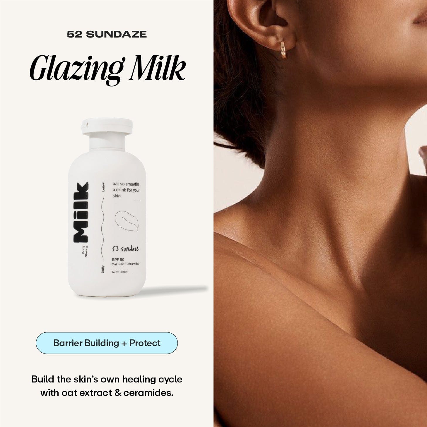 52 Sundaze SPF 50 Body Glazing Milk