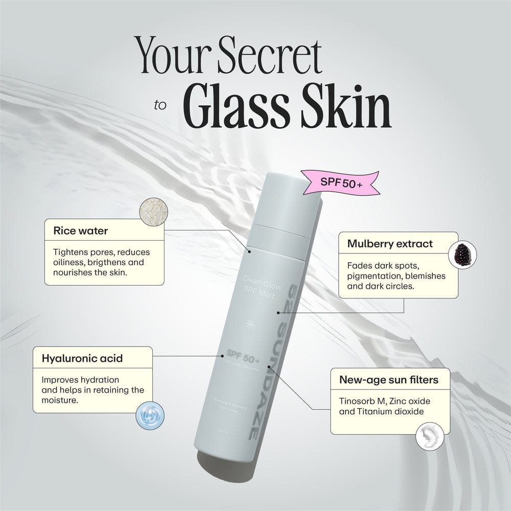 52 Sundaze SPF 50 Rice Water Sun Mist