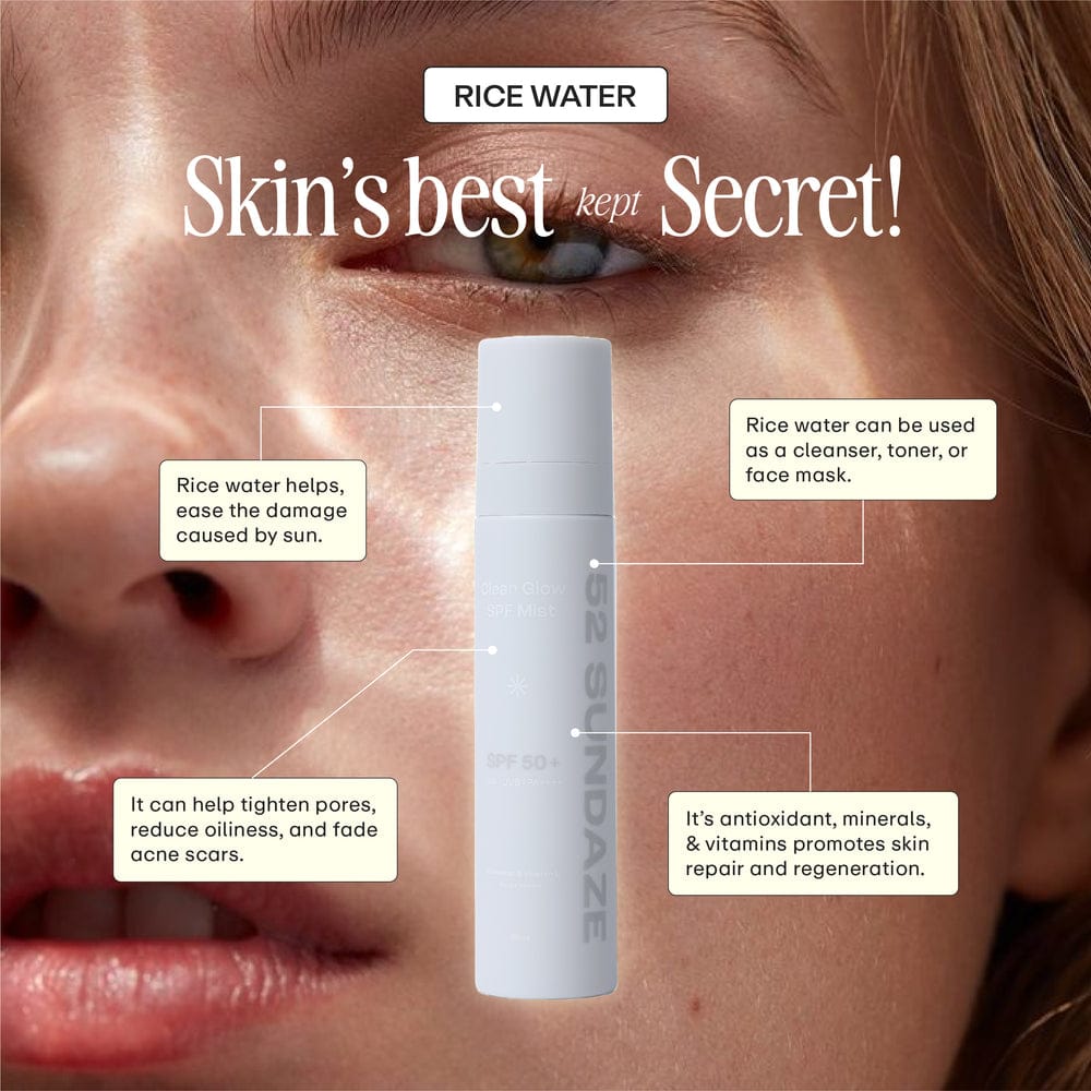 52 Sundaze SPF 50 Rice Water Sun Mist