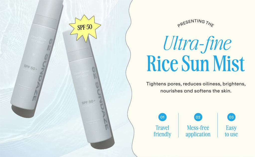 52 Sundaze SPF 50 Rice Water Sun Mist
