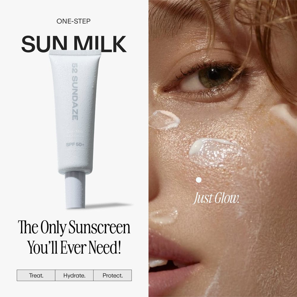52 Sundaze SPF 50 Sun Milk – Multi Active Crème with Bakuchiol